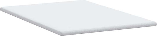 vidaXL Topper Saltele Dublu Poliester 140x200x6 cm