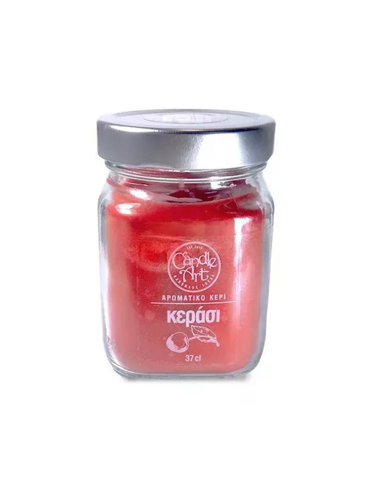 Candle n'Art Ароматична Свещ в Буркан с Аромат С Етерични Масла от Череша 370гр