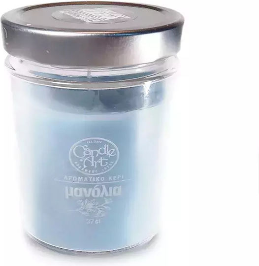 Candle n'Art Αρωματικό Κερί σε Βάζο με Άρωμα Με Αιθέρια Έλαια Μανόλιας 370gr