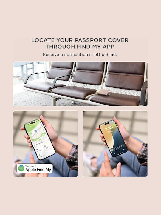 Men's Wallet Travel with RFID Pink