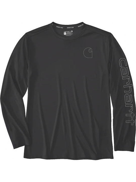 Force Sun Defender Αθλητικό T-shirt Μαυρο