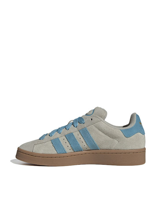 Campus 00s Дамски Маратонки Putty Grey / Preloved Blue / Gold Metallic