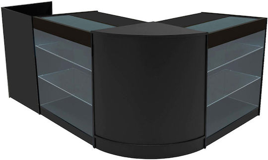 Aries Led Комплект Рецепция Cm60 Tb60 и 2 X K900 Черен