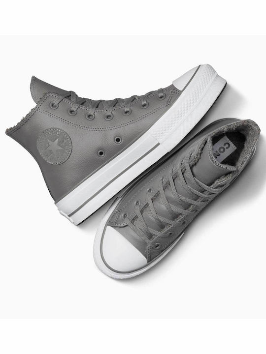 Chuck Taylor All Star Lift Μποτάκια Γκρι