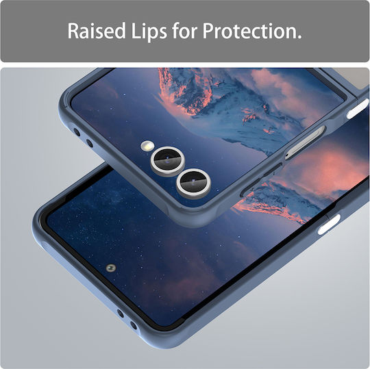Techsuit Halofrost Ii Back Cover Plastic Navy Blue (Galaxy Z Flip7)