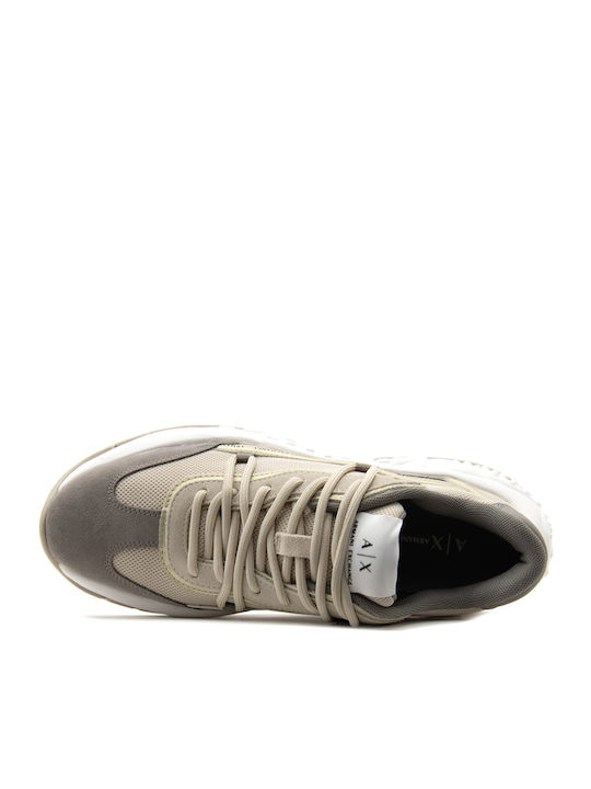 Chunky Sneakers Beige-cigar-gold