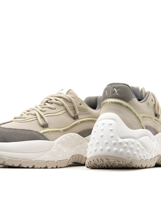 Chunky Sneakers Beige-cigar-gold