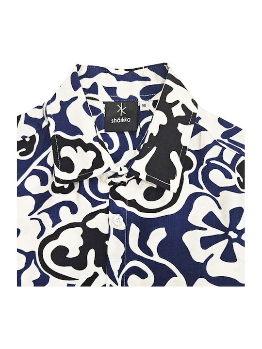 Short-sleeved Shirt Blue