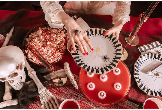 PartyDeco Πιάτο για Party Halloween 6τμχ