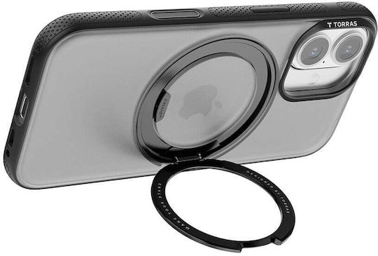 Torras Ostand R Back Cover Silicon Transparent (iPhone 17)