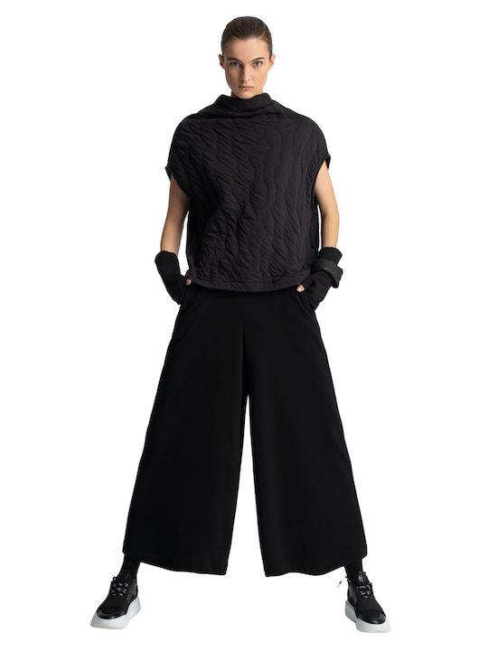 De damă Pantaloni culotte Black