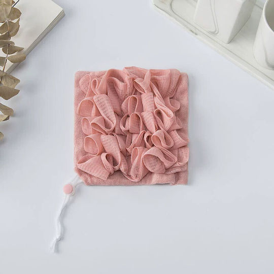 Bath Handtuch Flippy 2in1 Mesh Schwamm 17 X 17 Cm Rosa