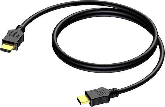 Procab Kabel HDMI-Stecker - HDMI-Stecker 0.5m Schwarz