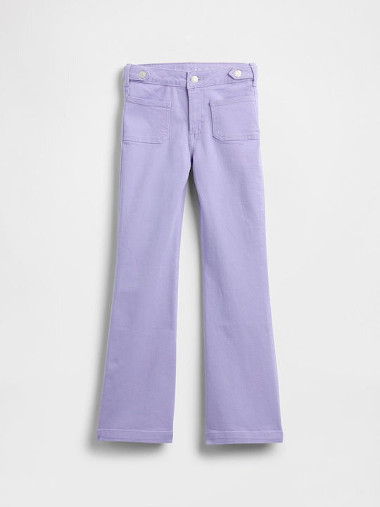 Kids' Denim Pants Warm Violet Rise
