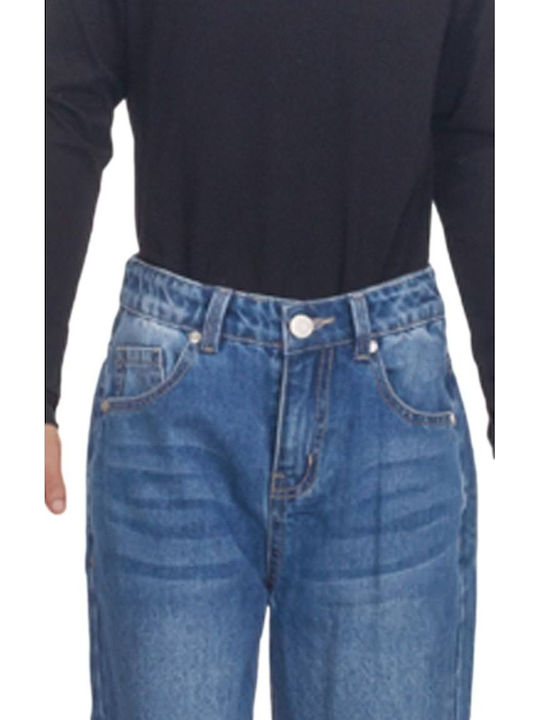 Kinder Schlaghose Jeans Rot