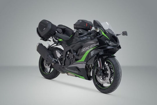 SW-Motech Pro Blaze Σετ Σαμάρια Μοτοσυκλέτας σε Μαύρο Χρώμα