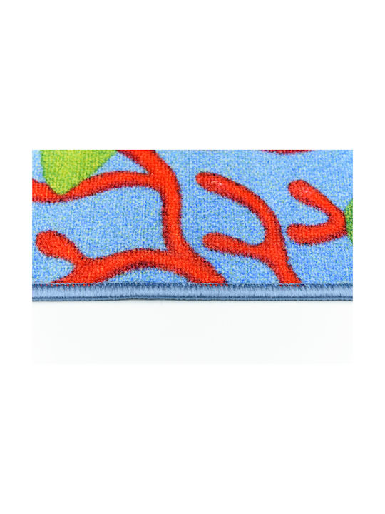 Kinderteppich Playroom Ägäis Blau 133x190