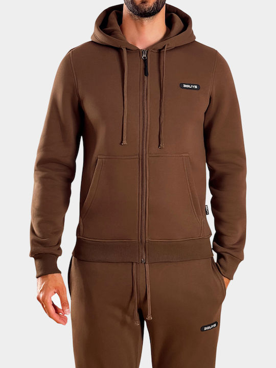 Hanorac cu Glugă Brown