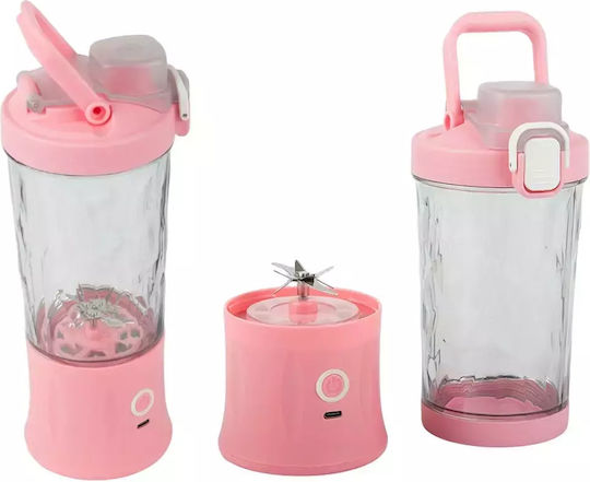 Blender with Plastic Jug 600 ml Pink 07296_R