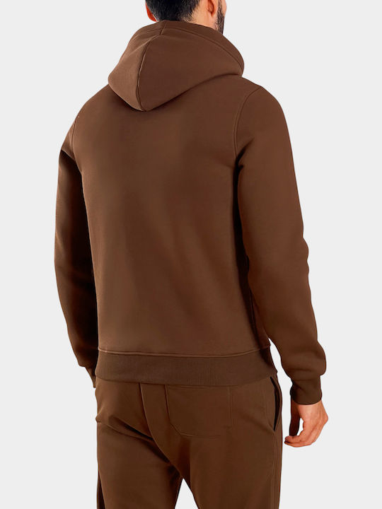 Hanorac cu Glugă Brown