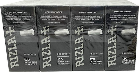 Rizla Carbon Precision Филтърни Накрайници Обикновени 5.7мм 20x20бр