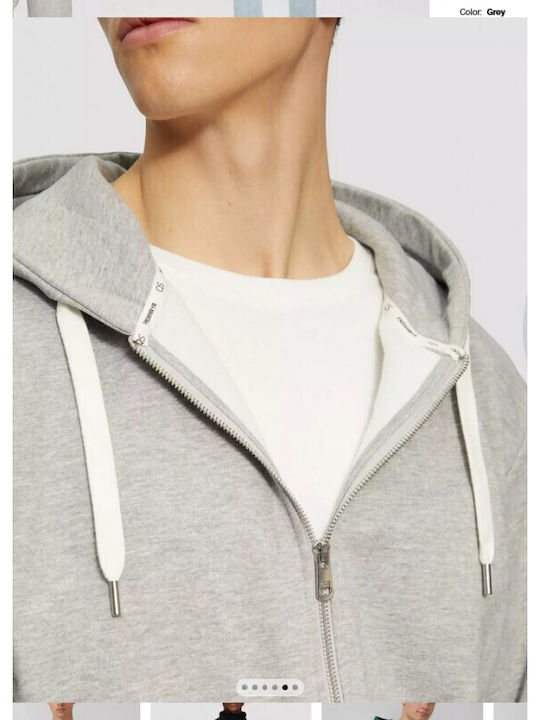 Sweatshirt with Hood Grey