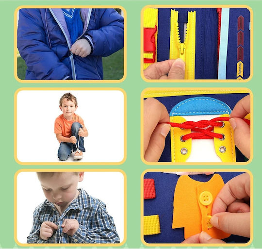 Montessori Joc Educațional de Învățare a Orei pentru 1-4 Ani