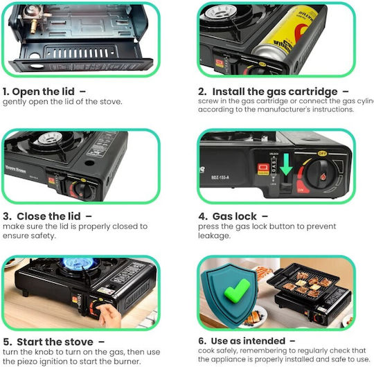 Extralink Gas Stove for Camping