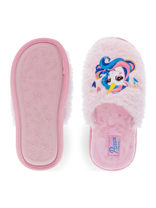 Papuci copii Roz Unicorn