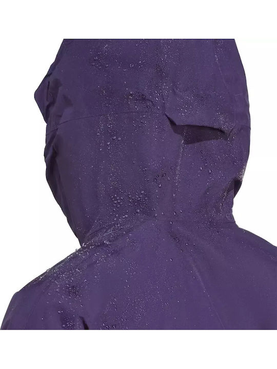 Terrex Xperior Γυναικείο Μπουφάν για Χειμώνα Aurora Plum