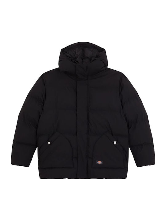 Eagleville Γυναικείο Puffer Μπουφάν για Χειμώνα Black