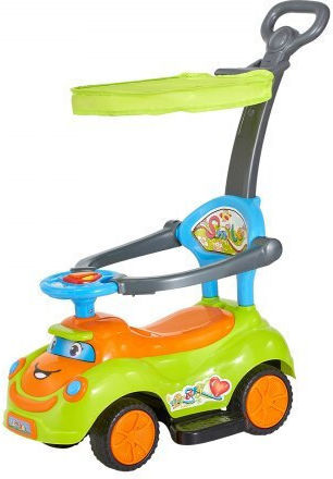 Vevor Αυτοκινητάκι Ride On με Χειρολαβή για 18+ μηνών Πράσινο