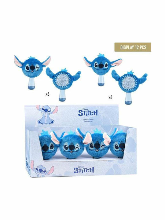 Детска четка за разресване Stitch Син
