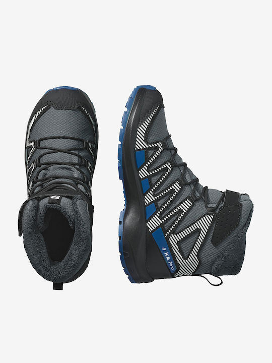 Kids Hiking Boots Xa Pro V8 Waterproof Turquoise