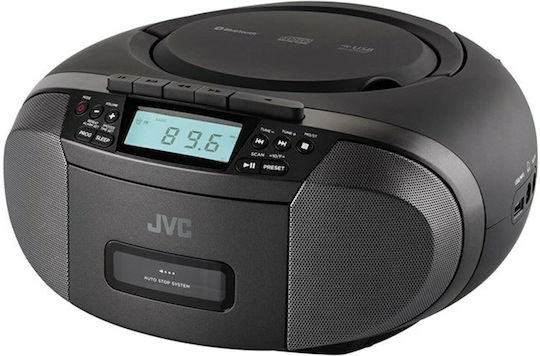 JVC Portable Sound System with Black Radio