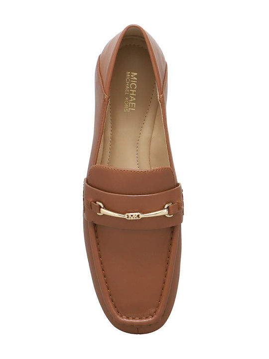 Lena Δερμάτινα Γυναικεία Loafers σε Ταμπά Χρώμα