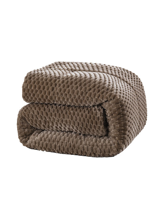 Beauty Home Duvet Cover Semi-double 180x240cm Art 12654 Mocha 300 GSMGsm