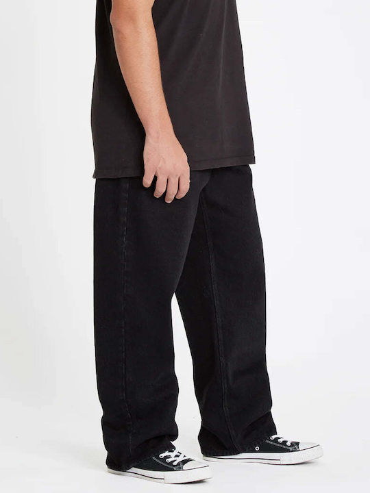 Volcom Billow Men's Jeans Pants Loose Fit Baggy Black