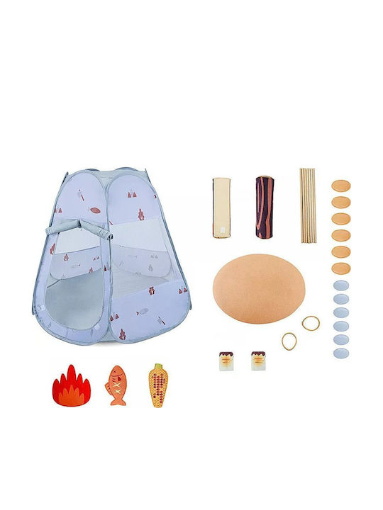 Tumama Kids Cort pentru Copii Pop Up Gri pentru 3+ ani