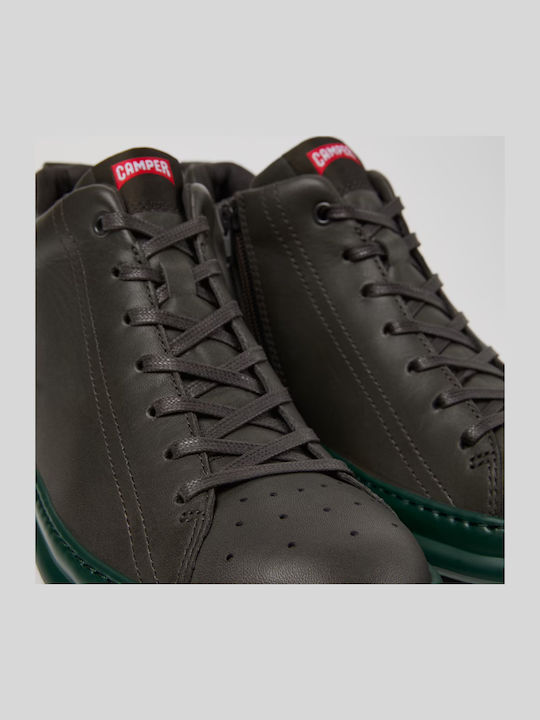 Four Leather Black Men's Boots