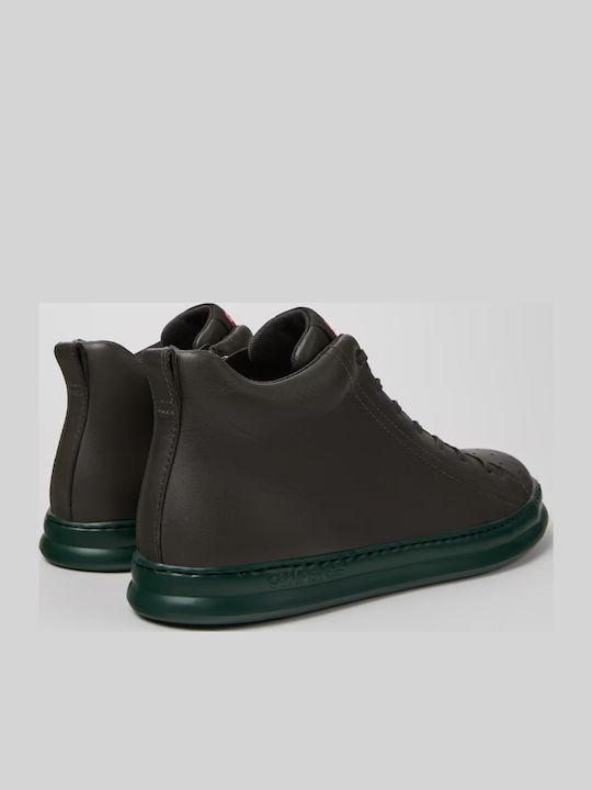 Four Leather Black Men's Boots