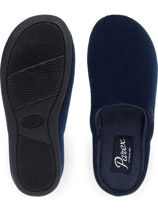 Men's Printed Slippers Blue