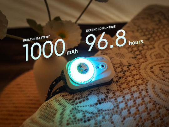 Fenix Επαναφορτιζόμενος Φακός Κεφαλής LED IP66 με Μέγιστη Φωτεινότητα 500lm