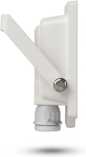 Avide Στεγανός Προβολέας LED 20W Φυσικό Λευκό 4000K IP44