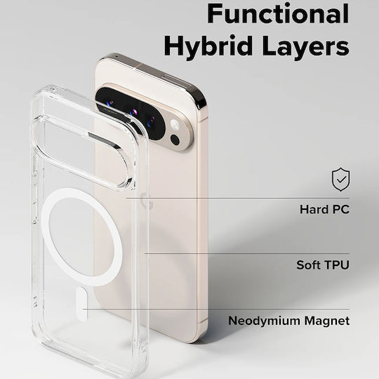 Ringke Fusion Umschlag Rückseite Silikon Transparent (Google Pixel 10 / 10 Pro)