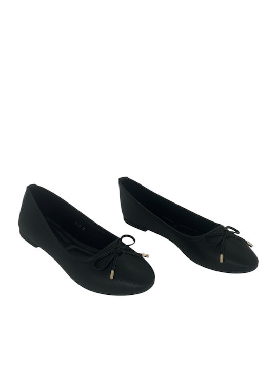 Damen Ballerinas in Schwarz Farbe