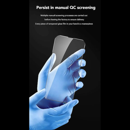 Anank 2.5d Anti-fingerprint Screen Protector Iphone 15 Pro Max Black