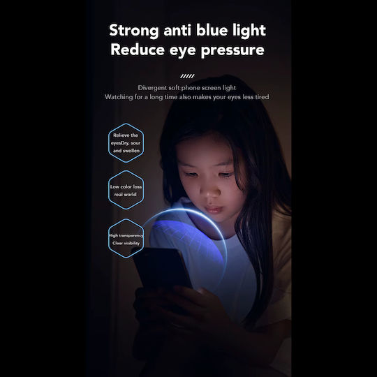 Anank 2.5d Anti-blue Light Screen Protector Iphone 15 Black
