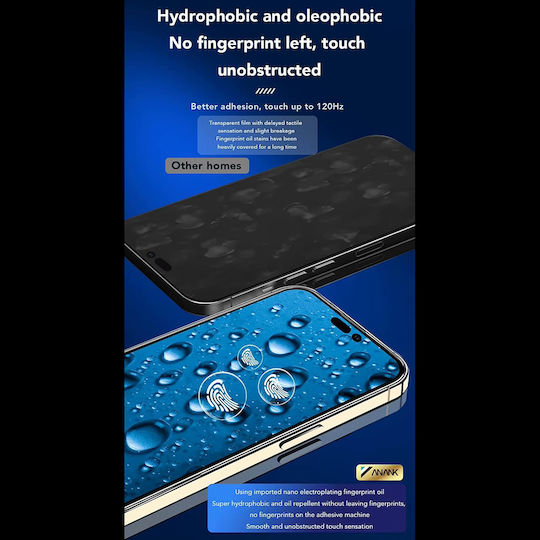 Anank 2.5d Reinforced Edge Screen Protector Iphone 14 Pro Black