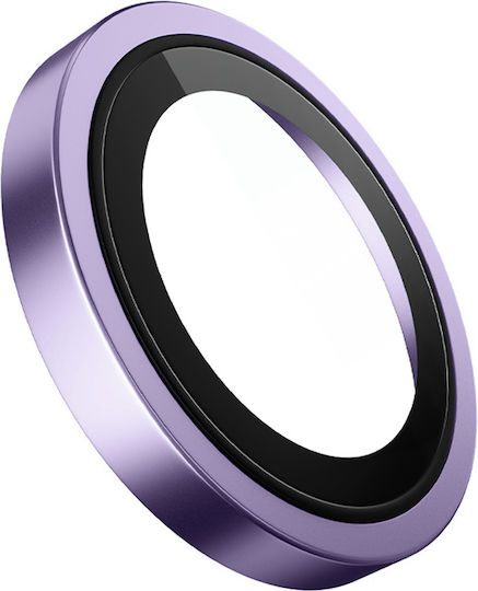 Blueo Протектор за камера Закалено стъкло Purple за iPhone 14 Pro, iPhone 14 Pro Max